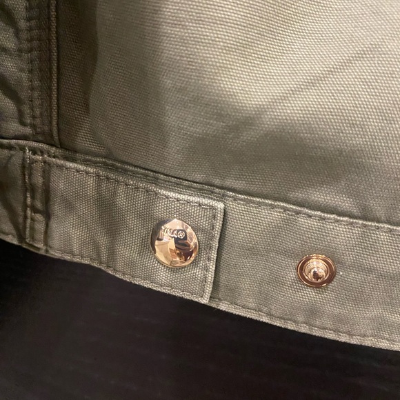 Olive Green Women's Jacket - Picture 12 of 14